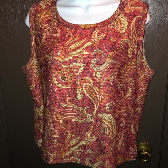 ST JOHN SPORT FLORAL PRINT JACKET & SHELL SZ. (L) - Picture 3 of 5